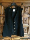 Ärmellose Weste Gr. 40 schwarz in 94474