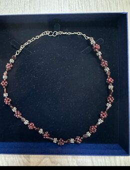 Schöne Kette aus Silber und Granat - Mannheim
