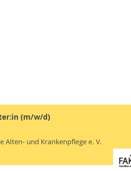 Sozialarbeiter:in (m/w/d) - Essen