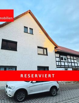 ***Zweifamilienhaus nähe Erfurt mit großer Scheune und Garten, sucht neue Liebhaber!*** - Amt Wachsenburg