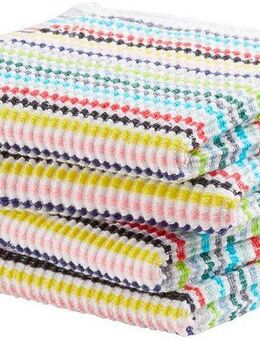 DDDDD Spültuch Festival, 30x30 cm, aus 100% Baumwolle, (Set, 4-tlg), mit luxuriöser Rippenstruktur und optimale Feuchtigkeitsaufnahme