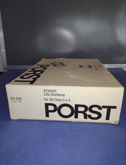 Dia Sortierer Porst 26-206 2 22-068 für 36 Dias 5x5, beleuchtet - Ober-Ramstadt