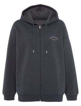 LASCANA Kapuzensweatjacke mit seitlichen Taschen und Innen angeraut, Loungewear