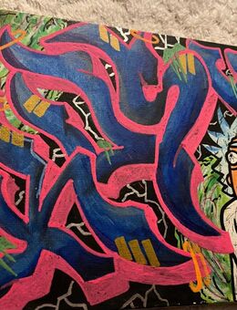 Graffiti die moderne Kunst/ Selbstzeichnung - Berlin
