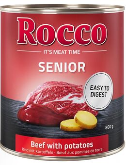 Rocco Senior 6 x 800 g - Rind mit Kartoffeln