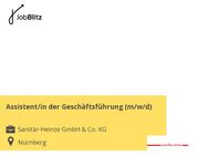 Assistent/in der Geschäftsführung (m/w/d) - Nürnberg