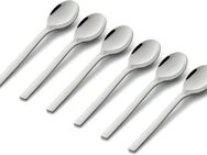 WMF Kaffeelöffel Nuova, Löffel-Set (6 Stück), 13,5 cm, Cromargan® Edelstahl Rostfrei 18/10, spülmaschinenfest
