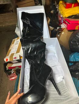 Stiefel nagelneu Lack Leder - Brandenburg (Havel) Zentrum