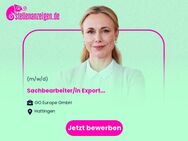 Sachbearbeiter/in Export (w/m/d) - Hattingen