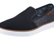 Rieker Slip-On Sneaker Casual Slipper, Freizeitschuh mit gemustertem Innenfutter