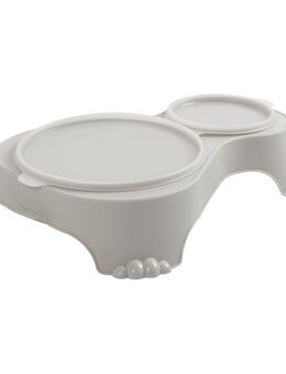 Rotho MyPet Duo Futternapf Sally - beige: 1000 ml + 280 ml