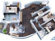 Lichtdurchflutete 4-Zimmer Wohnung mit riesiger Dachterrasse u. unverbaubarem 360 ° Dreiländer-Blick - Lörrach