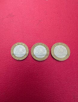 3 X 10 französische Francs - Mechernich