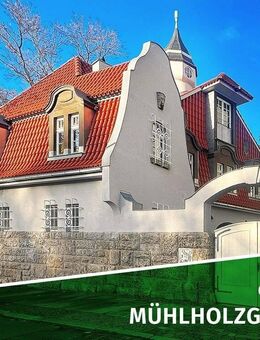 EG-Whg. im sanierten Denkmal mit Einbauküche, Terrasse, Vollbad, TG-Stellplatz, HWR, Keller u. v. m. - Leipzig