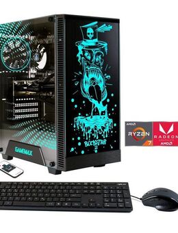 Hyrican Multimedia-PC Rockstar 6737 PC (AMD Ryzen 7 5700G, Radeon Graphics, 16 GB RAM, 2000 GB SSD, Luftkühlung, Windows 11)
