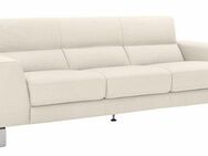 CALIA ITALIA 3-Sitzer Simon, toller Sitzkomfort, italienisches Designsofa, in zwei Lederqualitäten