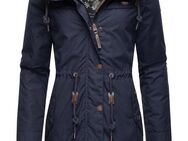 Ragwear Winterjacke YM-Canny stylischer Damen Kurzmantel Parka mit Kapuze