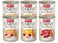 Probierpaket animonda Carny Single Protein Adult Mix - 6 x 400 g