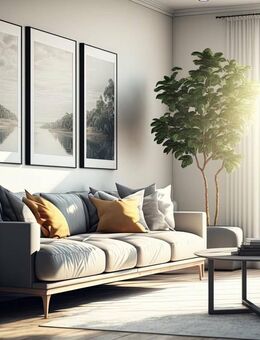 Smart geschnittene und modern ausgestattete 2-Zimmer Neubau-Wohnung - Hallbergmoos