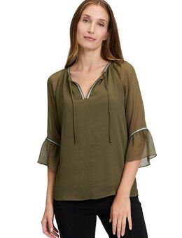 Cartoon Schlupfbluse Damen Casual-Bluse mit Flügelärmeln