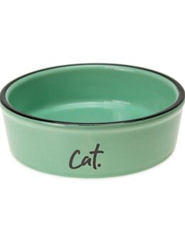Karlie Keramik Katzennapf, grün - 200 ml, Ø 12 cm