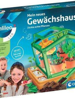 Clementoni® Experimentierkasten Galileo Lab, Mein neues Gewächshaus, Made in Europe