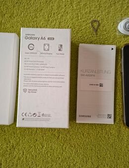 Samsung Galaxy A 6, Smartphon, schwarz, mit Zubehör - Ehra-Lessien
