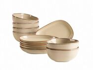 MÄSER Snackschale Snacking-Set Cordelia, aus Steinzeug, Steinzeug, (12-tlg)