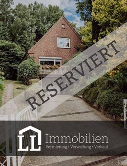 RESERVIERT - DIE GELEGENHEIT: Einfamilienhaus auf ca. 999m² großem Grundstück, provisionsfrei. - Bad Bramstedt