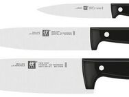 Zwilling Messer-Set TWIN Chef 2 (Set, 3-tlg., 1 Spickrmesser (10 cm), 1 Fleischmesser (16 cm), 1 Kochmesser (20 cm), Sonderschmelze, Ergonomisch, Robust, Langlebig