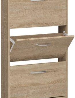 FMD Schuhschrank Step 5 Schuhkipper mit 5 Schuhklappen, Höhe 168,5 cm, Tiefe 17 cm