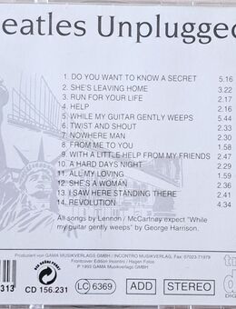 Beatles – Unplugged … by The Fabulous Four - CD - Weimar