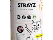 Sparpaket STRAYZ BIO Katze 24 x 400 g - Bio-Ente & Bio-Süßkartoffel