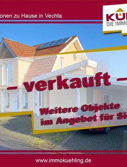 Bezugsfrei! Junges interessantes Einfamilienhaus in ruhiger Wohnsiedlung - Goldenstedt