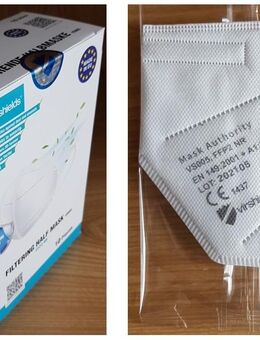 f21) 1 Packung mit je 10 Stück FFP2 Mundschutz Masken Gesichtsmasken von Virshields VS005 - Garbsen