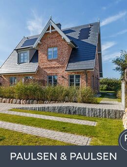 Neubau: Doppelhaushälfte mit luxuriöser Ausstattung in Rantum am Watt (Dauerwohnen) - Sylt
