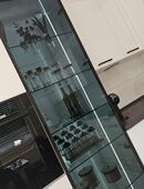 Moderne Xeno Küche Hochglanz – neuwertig – mit Bosch Geräten in 63906