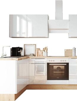 RESPEKTA Winkelküche Safado aus der Serie Marleen, Breite 220 cm, mit Soft-Close, in exklusiver Konfiguration für OTTO