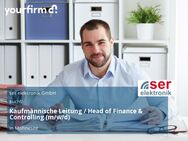 Kaufmännische Leitung / Head of Finance & Controlling (m/w/d) - Möhnesee