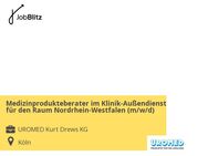 Medizinprodukteberater im Klinik-Außendienst für den Raum Nordrhein-Westfalen (m/w/d) - Köln