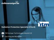 Radiation Protection Specialist (f/m/d) - Garching (München)
