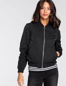AJC Blouson modischer Look, mit Rippkragen, praktische Eingrifftaschen