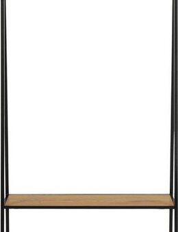 ACTONA GROUP Garderobenständer, (1 St., 1), Metallgestell im modernen Industrielook, 2 Einlegeböden, Breite 77 cm