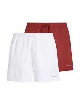 Calvin Klein Swimwear Badeshorts (Packung, 2-St., 2er-Pack) mit Logo