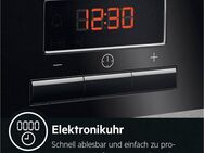 AEG Induktions-Standherd CIB56484BW, mit 2-fach-Teleskopauszug, SteamBake – mit Feuchtigkeitszugabe, 50 cm