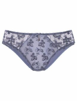 LASCANA Slip Dessous mit schöner Blümchen-Stickereispitze