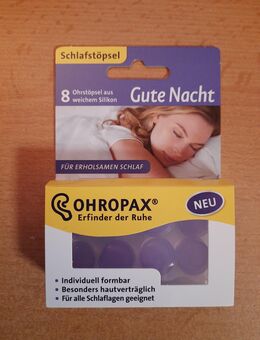OHROPAX Schlafstöpsel zu verkaufen *neu* - Walsrode