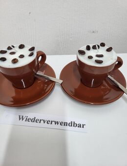 Kerzen in Espresso Tasse - Tacherting