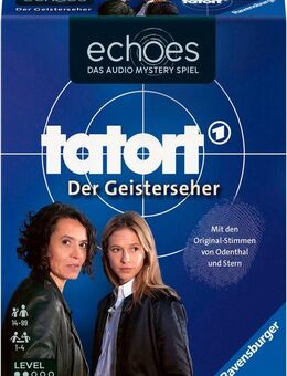 Ravensburger Spiel echoes, Tatort Der Geisterseher, Audio Mystery Spiel