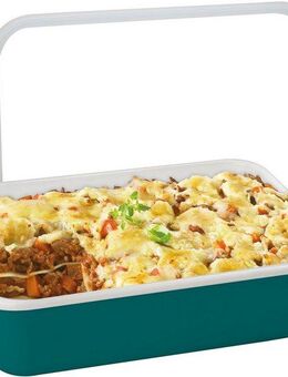 Honeyware Frischhaltedose Color Line, Emaille, Kunststoff, (1-tlg), geeignet zum Kochen, Backen, Servieren, Aufbewahren und Einfrieren
